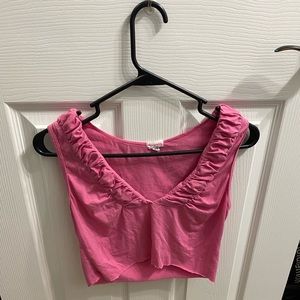 vintage light pink tank top